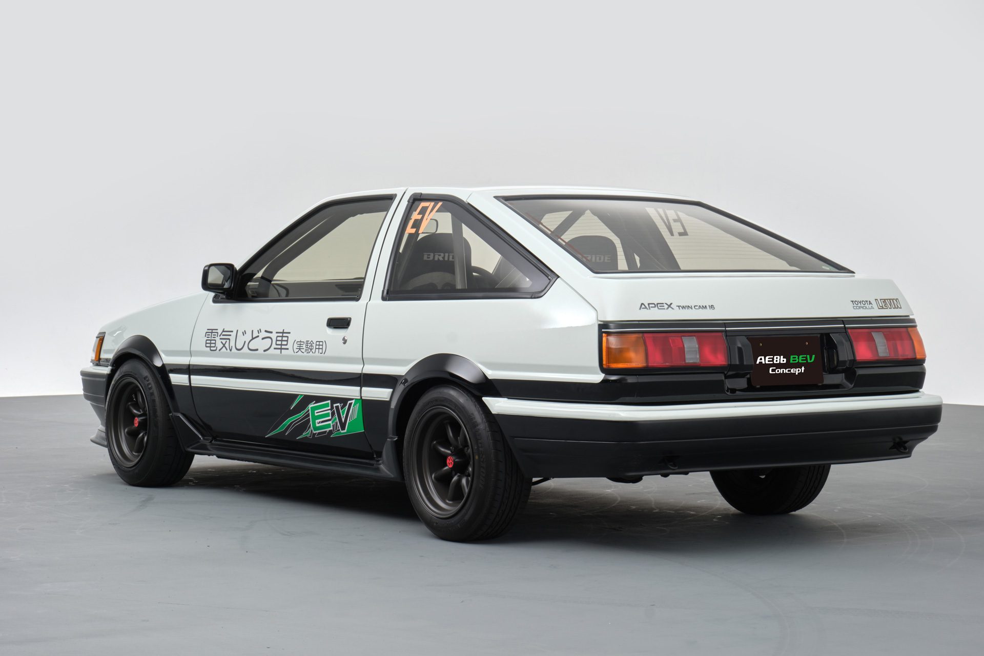 想要AE86外型又想要電動車強勁輸出，AE86 BEV Concept提供了最佳解方。