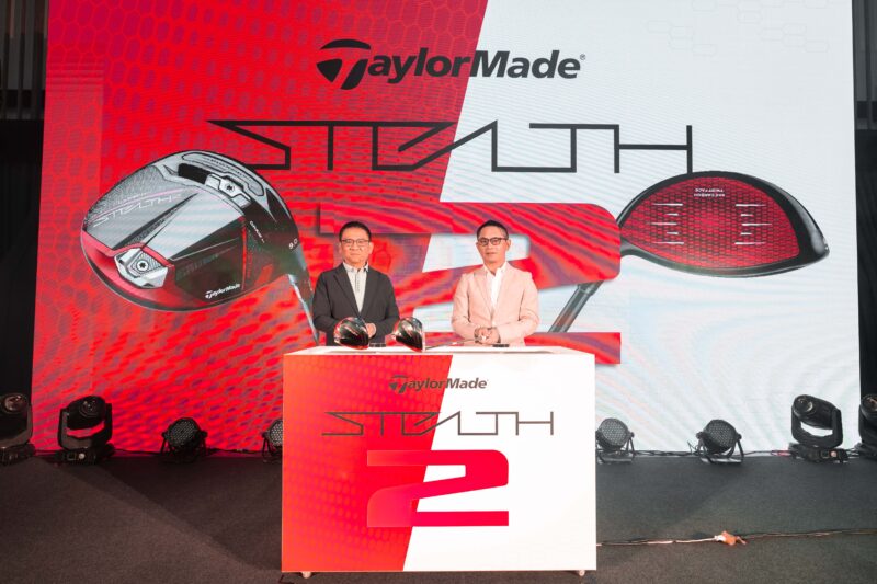 TaylorMade大中華區暨東南亞總經理Ken與大中華區產品副總 Raymund久違來台參與Stealth2發表會。