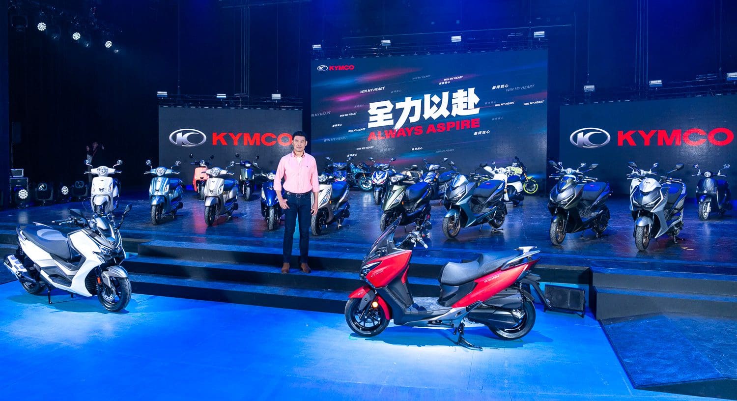 KYMCO八款新車齊發！　全方位佈局滿足消費者