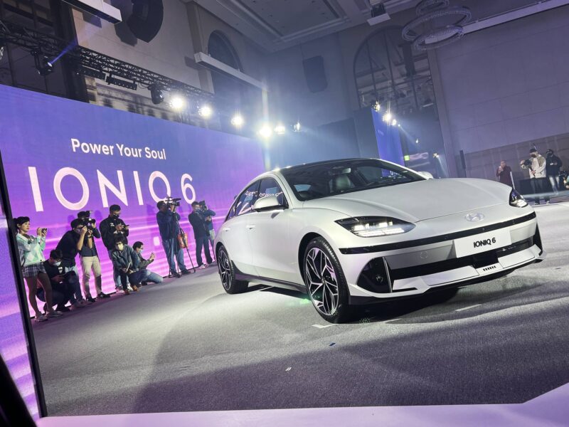 Hyundai Ioniq 6純電跑房車正式發表上市，今年300台配額訂單在31分鐘內被搶光。