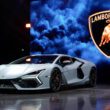 Lamborghini首部V12 混合動力超跑—Revuelto於臺北流行音樂中心首度在臺亮相。