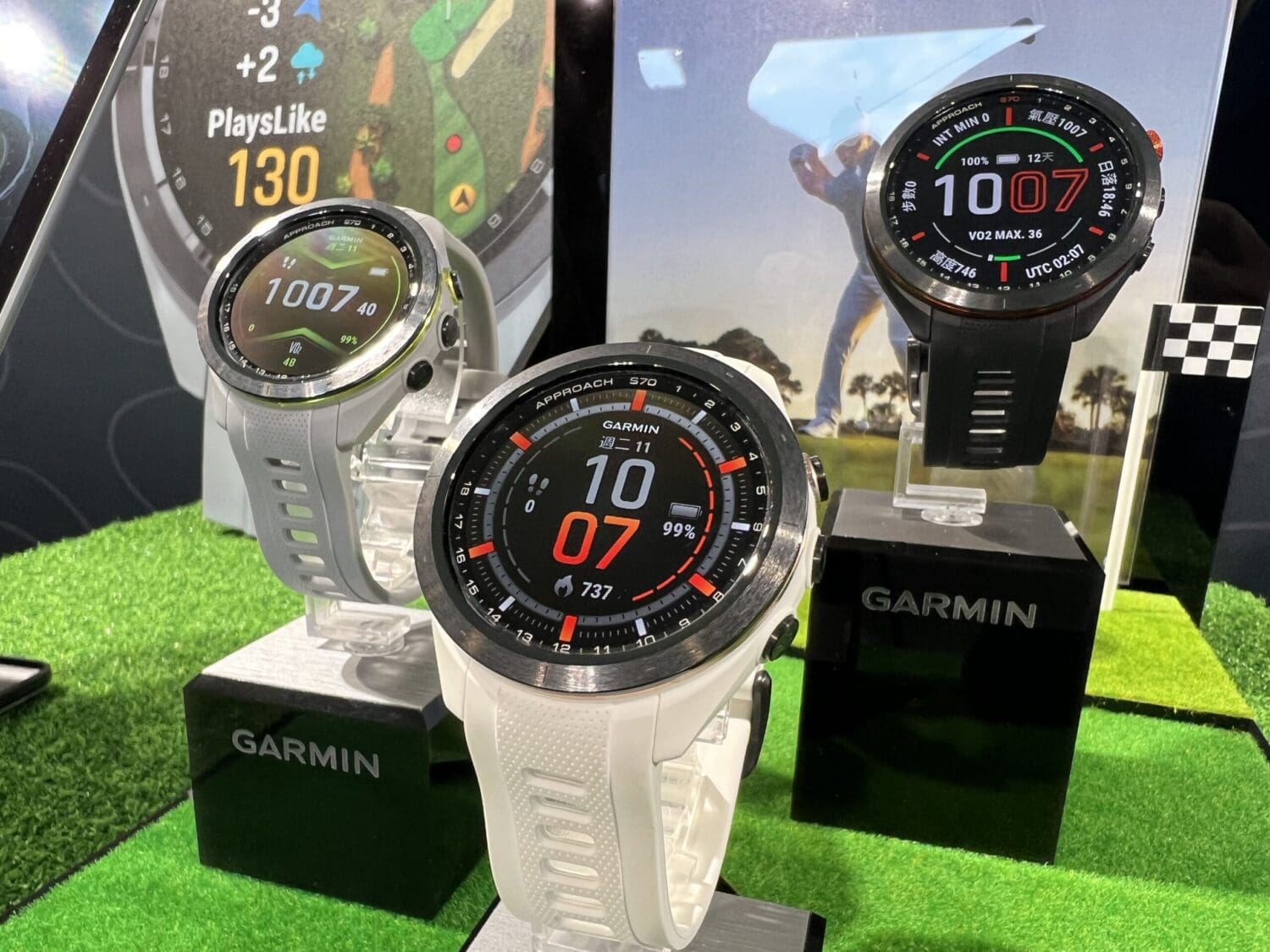 Garmin Approach S70進階高爾夫球GPS腕錶上市　有了它可以不用桿弟！　