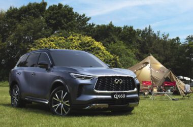 INFINITI QX60日系極致七人座休旅，秉持以人為本的日式匠人究極工藝，精雕細琢打造雍容大氣的車身外型及兼具科技與藝術的高質感內裝，讓每一處細節盡顯品味與優雅。