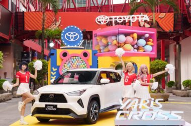 TOYOTA YARiS CROSS 夢幻派對展於10/17(二)~11/7(二)在台北信義威秀中庭展出。(圖片提供：和泰)