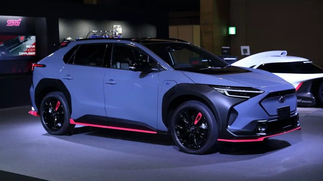 Subaru Solterra STI將在2024年發表　純電性能彰顯魅力