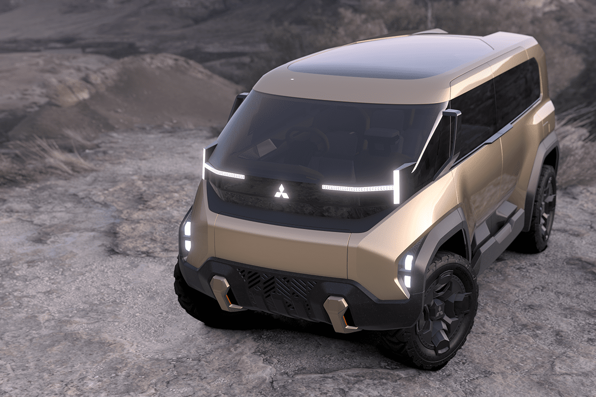 三菱D:X概念車時髦有型　預覽電動化的得利卡設計風格