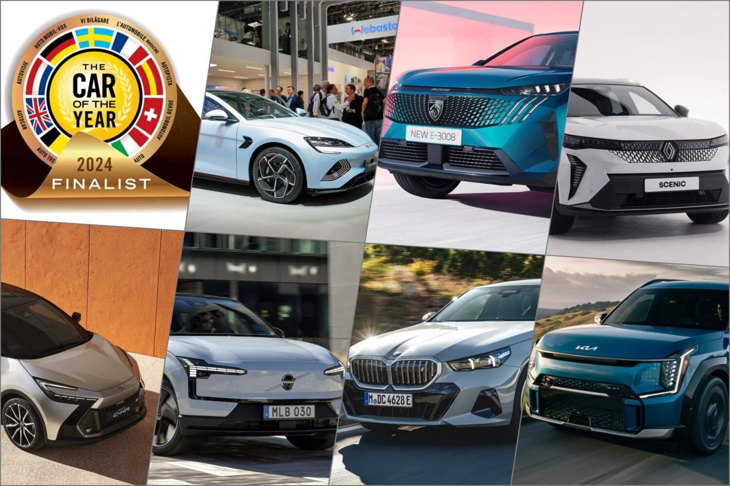 歐洲年度風雲車決選名單出爐　7輛車有6輛電動車、2輛竟然自中國