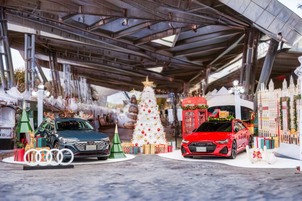 台灣奧迪將從12月1日至2024年1月3日止帶來一系列的「2023 Audi Xmas Roadshow 全台巡迴活動」。(圖片提供：Audi)