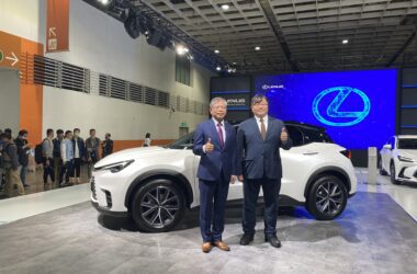 圖為本月中旬即將發表的Lexus LBX