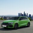 台灣奧迪推出限量Audi RS 3 Sportback Online Exclusive Edition，以勁跑外觀搭配19吋鑄造鋁合金輪圈及RS 跑車排氣系統，1月24日13:00 時起於台灣奧迪官網與myAudi TW app開放預訂。(圖片提供：Audi Taiwan)