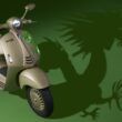 Vespa 特地在農曆新年臨近之際，全球同步發表「Vespa 946龍年限定特仕版」，於香港”龍”重亮相。(圖片提供：Vespa)