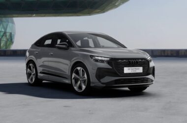 台灣奧迪引進全新純電休旅－Audi Q4 e-tron，擁有同級最佳的車室空間表現及續航里程，搶先推出Audi Q4 Sportback e-tron 45 Edition One，自4月18日起展開線上預訂，建議售價219萬元。(圖片提供：Audi Taiwan)。