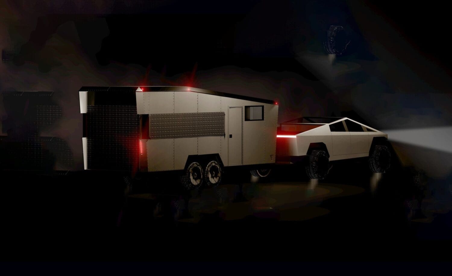最適合特斯拉皮卡的露營拖車　Cyber​​Trailer要價超過560萬