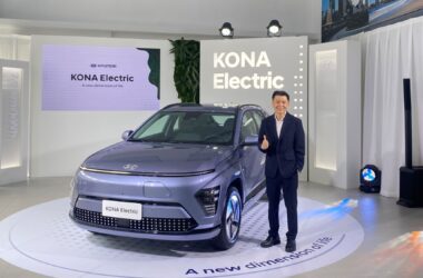 大改款Kona走輕電車路線，雖然電池容量僅48.6kwh，但拜能源效率高達7.5km/kwh所賜，續航力仍達到448km(NEDC測試規範)。(攝影：島耕作)