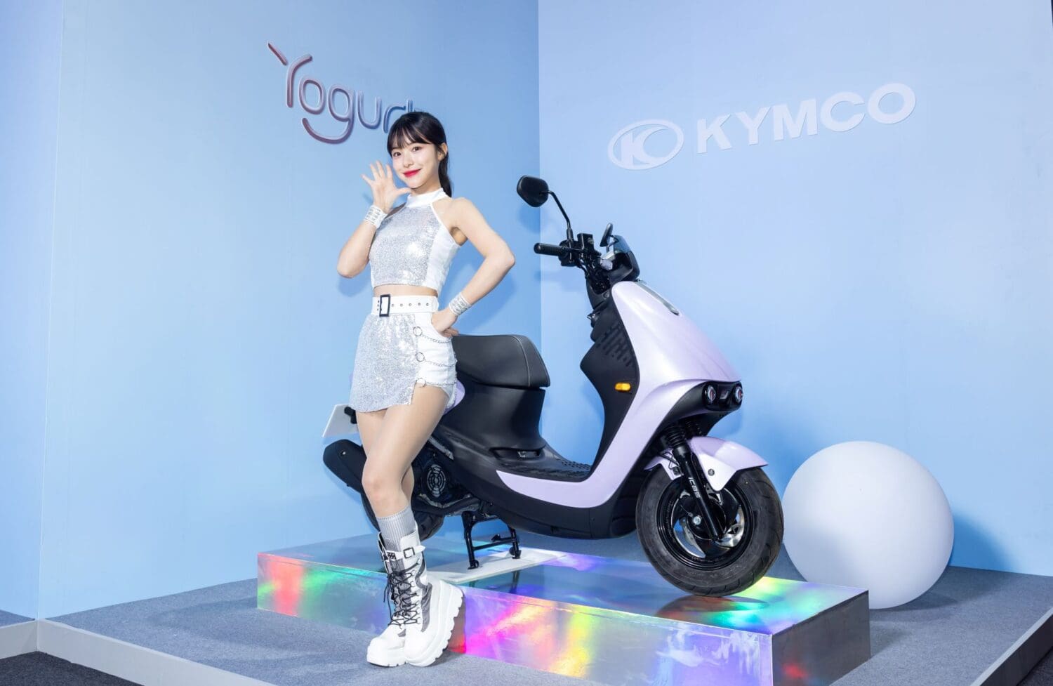 主打年輕潮流　李多慧代言Kymco Yogurt展現青春活力