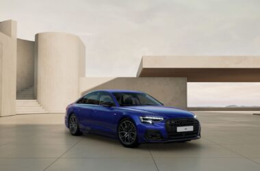 台灣奧迪推出2024年式Audi A8 | A8 L TFSI S line Black車型，給予獨具個性豪華移動，建議售價分別為450萬及568萬元。 (圖片提供：台灣奧迪)