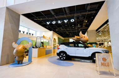 VOLVO 以北歐幸運星 MILU 打造 MILU FIKA 期間限定咖啡館。(圖片提供：國際富豪)