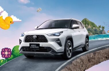 TOYOTA YARiS CROSS將於「叫 foodpanda 送～粉紅祭」活動中展出，展現車款動感、活潑的魅力。(圖片提供：和泰)