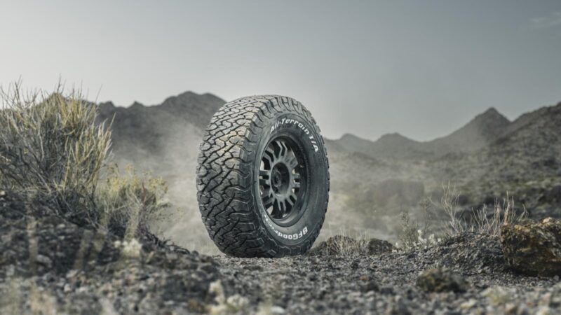 BFGoodrich 全地形胎ALL-TERRAIN T_A® KO3 百年越野輪胎 全新技術配方 再續越野傳奇。(圖片提供：百路馳)