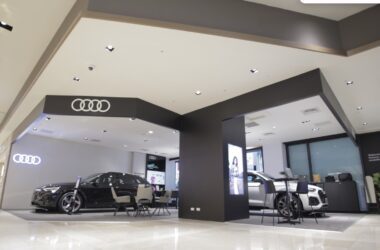 期間限定Audi 城市慢遊開跑 - 位於北投區「Audi 快閃城市車廊」與台北信義新天地A8 「Audi 都會巡迴展」雙展區聯合登場。(圖片提供：台灣奧迪)