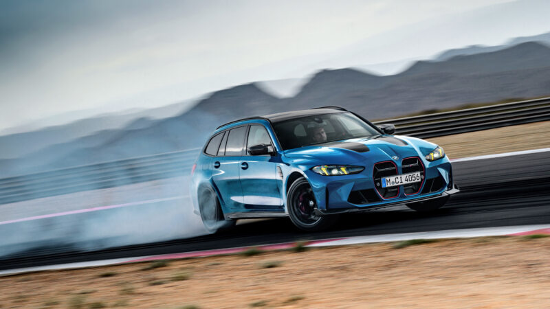 BMW M3 CS Touring問世，馬力提升至550hp，0-100km/h加速僅需3.5秒，極速300公里！