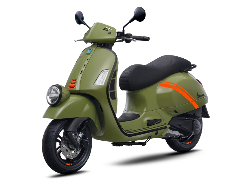 Vespa 黃白牌車款全新車色