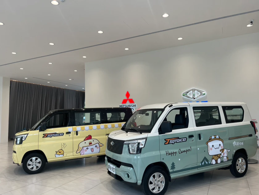 J SPACE可愛駕到  饅頭家族巡迴車展530熱鬧啟動
