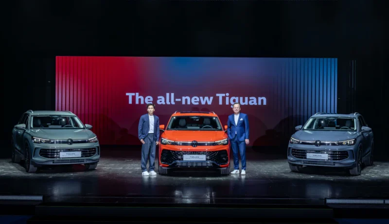 The all-new Tiguan由奧運羽球男子雙打金牌選手、Volkswagen品牌大使李洋領銜演繹，以其堅韌不懈、追求卓越的運動精神，超凡詮釋Tiguan德藝兼備、進化不止的產品核心。期待台灣消費者親自體會Volkswagen德系智慧駕控休旅的嶄新魅力。