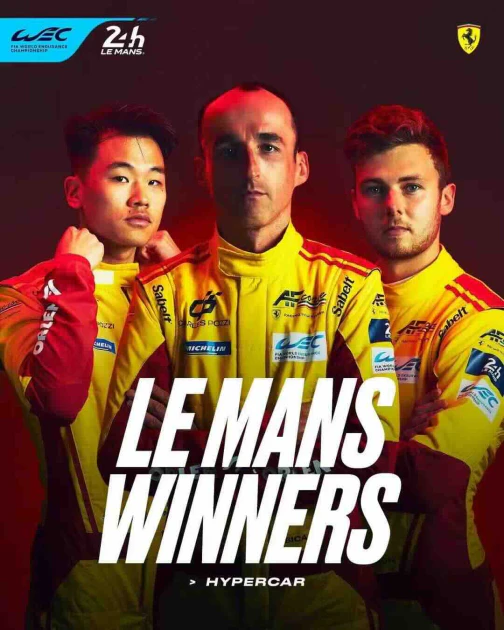 Ferrari勇奪利曼24小時耐力賽三連冠