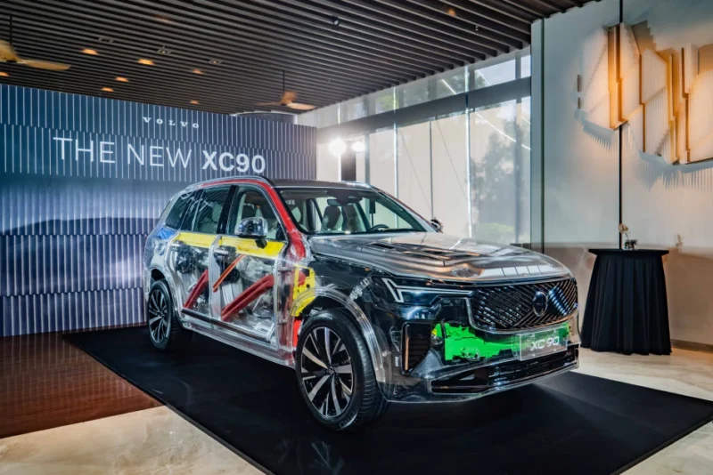 Volvo XC90 透明結構概念車首度登台　見證 LSUV 安全核心基石