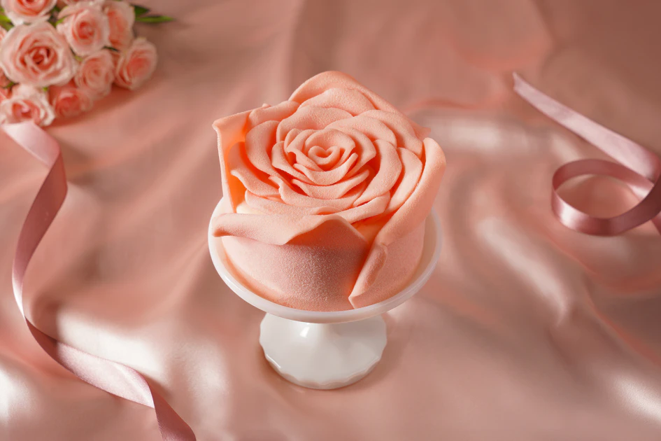 七夕情人節可品嚐的甜美心意，BAC推出情人節必收「玫瑰夕語」手工造型蛋糕