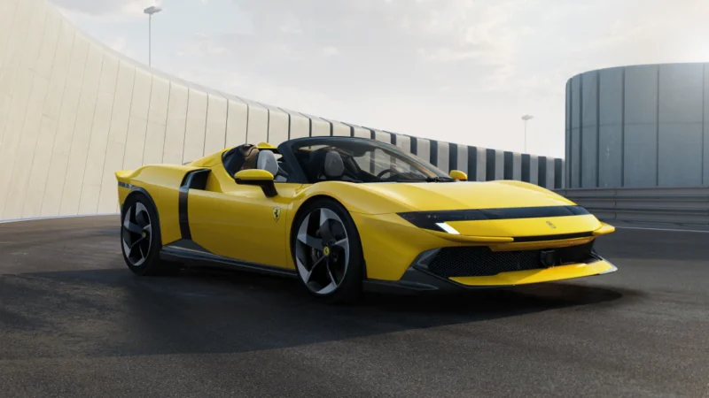 Ferrari 849 Testarossa Spider正式發表　搭載1,050匹油電動力 敞篷結構14秒快速開闔