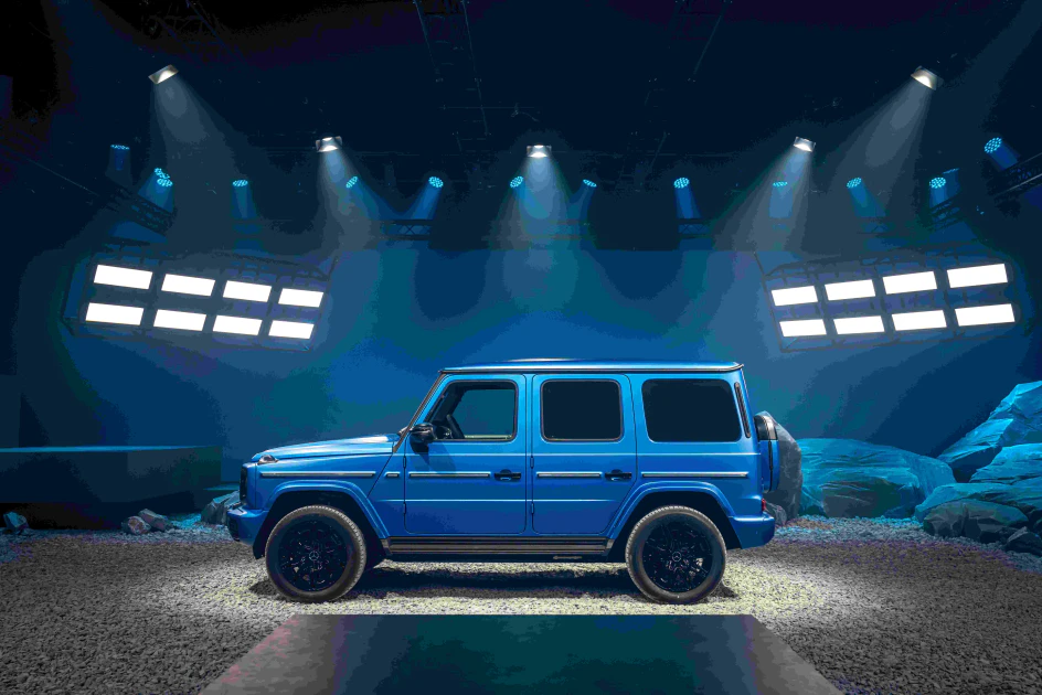 【Mercedes-Benz 星動樂園】裡將展出具備 G-TURN 功能的純電越野代表 G 580