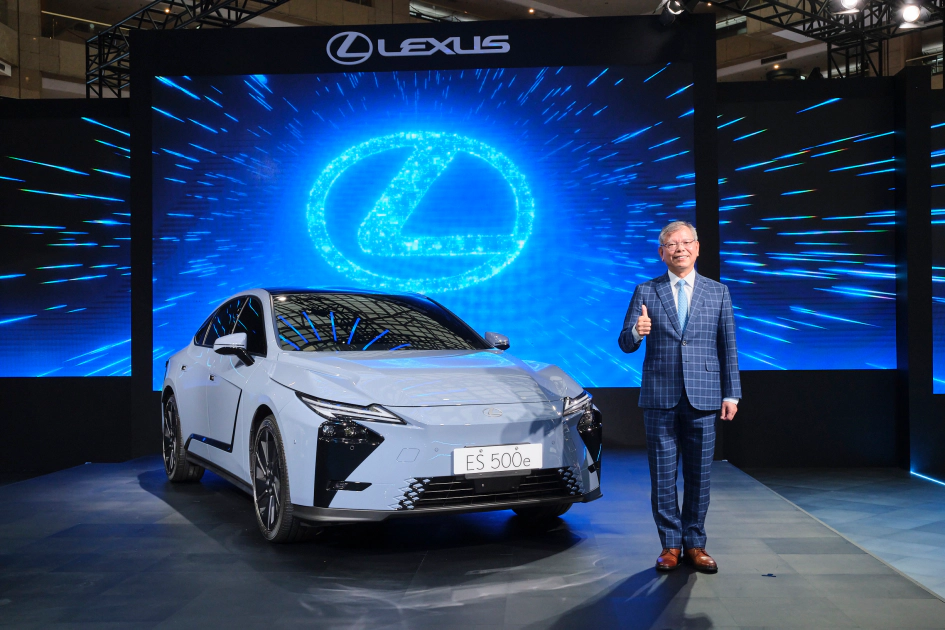 和泰汽車於2026台北新車暨新能源車大展全台首度亮相大改款ES