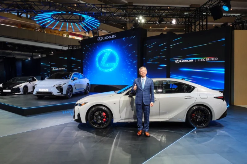 LEXUS 2026台北車展全新ES全台首度亮相　IS小改款正式上市！