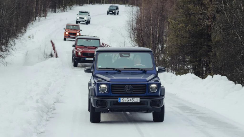 雪地駕訓首次新增 G-Class，一同征服雪原感受極地之美