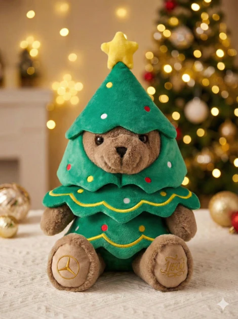 年度壓軸的高雄站將首度公開 Mercedes-Benz 品牌熊「聖誕限定款」