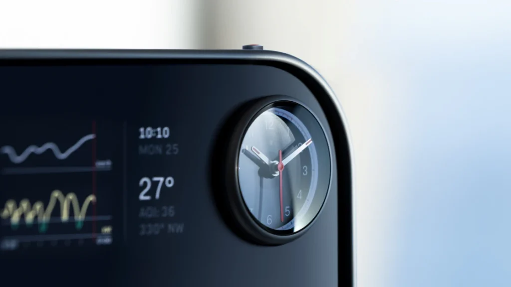 Ferrari Luce - Clock Closeup
