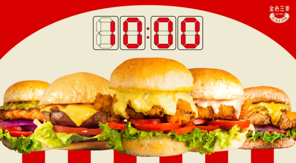 金色三麥「倒數漢堡」熱血登場：10分鐘未出餐免費請客，頑童大淵也淪陷！