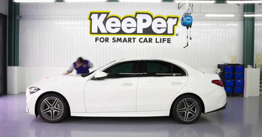 日本第一連鎖鍍膜品牌KeePer PRO SHOP，主打純正日式職人工藝，以完善高品質服務標準在汽車美容界深受顧客喜愛