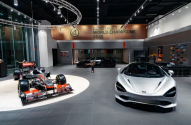 McLaren 台北展間慶祝 F1 雙冠榮耀　致敬 2025 賽季輝煌成就