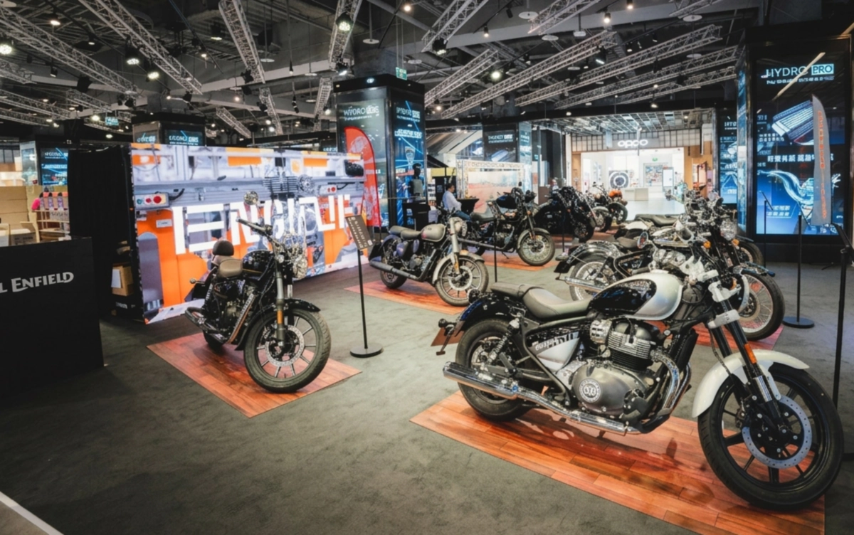 Royal Enfield 三創限定展示會　打造巨型玩具盒展區