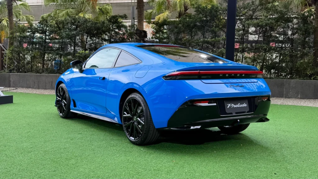 Honda PRELUDE「電油GT跑車」再造品牌獨有駕馭靈魂