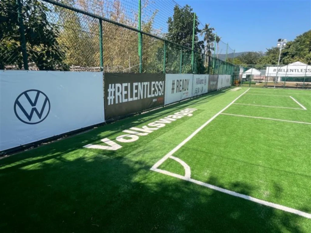 台灣福斯汽車傾力支持足球運動發展　建構優質體育環境　福斯汽車足球運動場草地嶄新升級