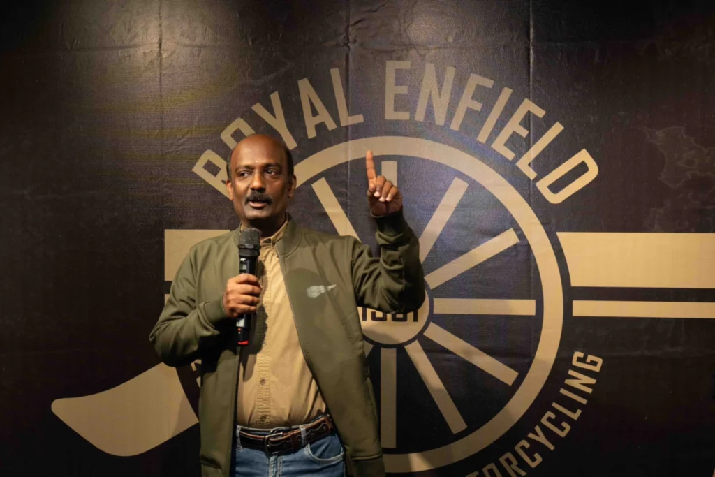 Royal Enfield 亞太區業務負責人 Gandhi
