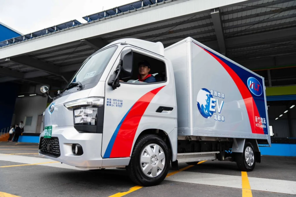 中華汽車自主研發ET35獲新竹物流使用