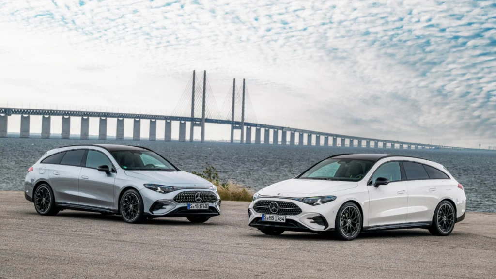 全新 CLA Shooting Brake 提供純電與 48V 輕油電雙動力選擇。
