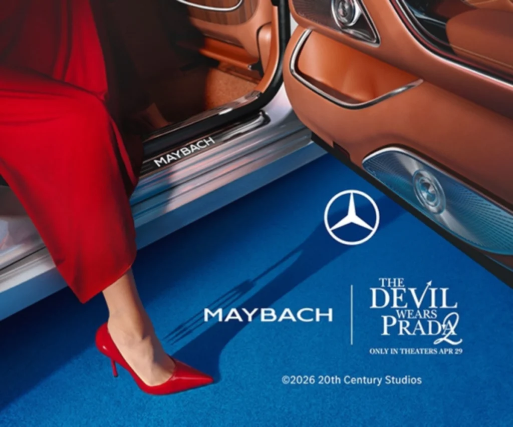 一個被時尚圈記住的經典置入　　Mercedes-Maybach 登場《穿著 Prada 的惡魔 2》