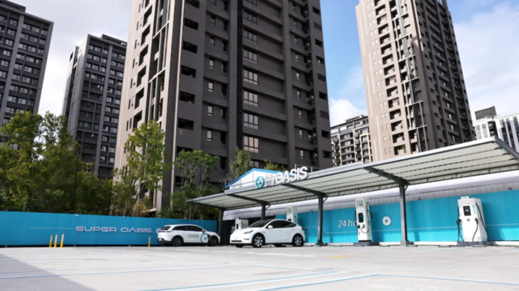 EVOASIS 深化雙北重點區域快充布局，讓車主享有更多站點選擇與更有感優惠。
