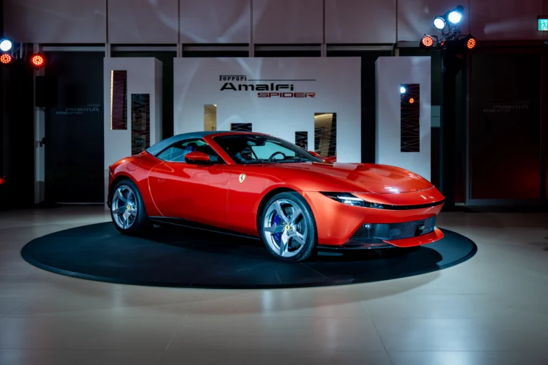 暢享敞篷自由風情　Ferrari Amalfi Spider 1,565萬起登台